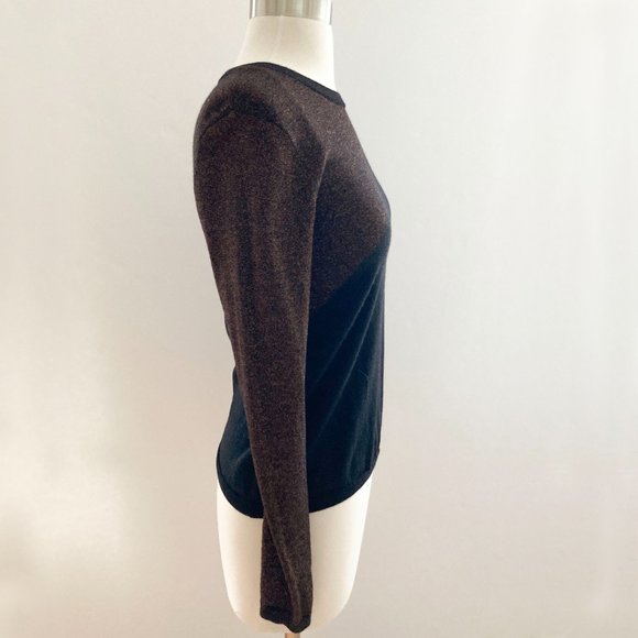 & OTHER STORIES Wool Blend Glitter Sweater, Black, S - Picture 7 of 10